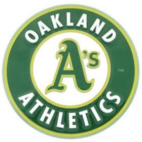 Oakland Athletics Logo Trailer Hitch Cover