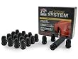 Gorilla Automotive 21133BC Small Diameter Acorn Black 5 Lug Kit (12mm x 1.50 Thread Size) - Pack of
