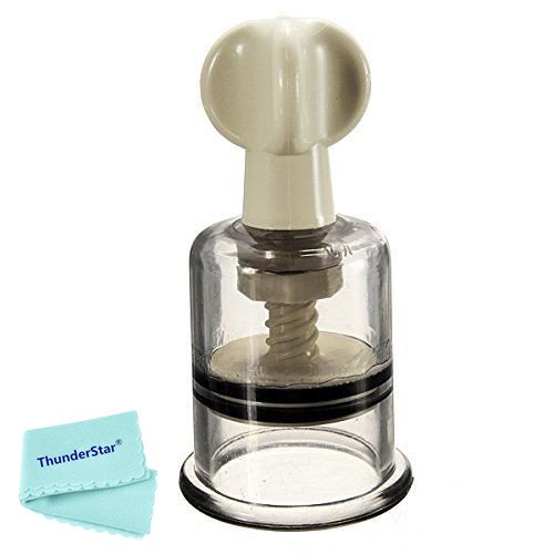 ThunderStar® Breast Massage Enhancer Nipple Suction Sucker Pump Twister Vacuum 4 Size S M L XL (L)