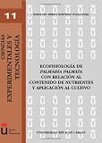 Ecofisiologfa De La Palmaria Palmata Con Relaci=n