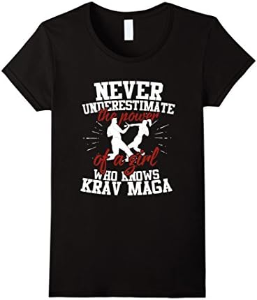 Women's Krav Maga Gear | Krav Maga Gifts | Martial Arts Shirts Small Black