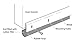 Sound Proofing Bottom Edge Door Sweep Kit (36 Inches Wide Doors)