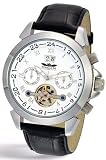 Perigaum Men's Monaco Stainless Steel Watch - White Dial - P-0505-STW