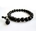 Dark Wood Beads Tibetan Buddhist Wrist Mala Bracelet for Meditation