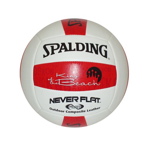 Buy Spalding Never Flat King Of The Beach Volleyball (Red/White) online at Discounted New and Used prices. Delivered to your door with Off-The-Bookshelf.