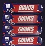 Ceiling Fan Designers 52SET-NFL-NYG NFL York Giants Football 52 In. Ceiling Fan Blades Only