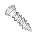 #8 x 3/4" Type A Self-Tapping Screws/Phillips/Oval Head / 18-8 Stainless Steel / #6 Head (Carton: 5,000 pcs)