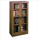Glass Door Bookcase - Oak