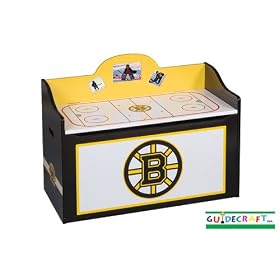 Boston Bruins Kid's Storage Toy Box by Guidecraft