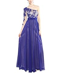 A-line Applique Beaded One Shoulder Silk Cocktail Homecoming Dress/Bridesmaid Dress/Mother-of-the-Bride Dress/Prom Dress/Wedding Party Dress 