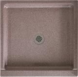 IMAGE OF Swanstone Shower Tray SS-3636-012. 34 x 36, Center drain, Night Sky