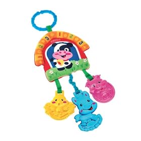 Fisher-Price Farm Musical Mini-Mobile Toy