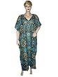 Lounge Wear Womens New Lightweight Sheer Cotton Cover Up Kaftan Dress Caftan Poncho