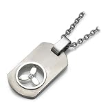 Fly Naked Grey Titanium Propeller Pendant