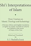 Shi'i interpretations of Islam : three treatises on Islamic theology and eschatology : a Persian edition and English translation of Tawallā wa tabarrā, Maṭlūb al-mu'minīn and Āghāz wa anjām