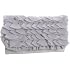 Magid Ruffle Flap Clutch