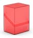 Ultimate Guard Boulder Deck Case 80+ Card Game, Ruby, Small