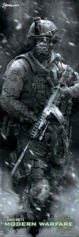 1art1 48512 Call Of Duty - Modern Warfare 2, I T&uuml;r-Poster, 158 x 53 cm Preisvergleich