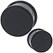 MoDTanOiz Gauges (1 Pair ONLY) (Please Choose Size and Color) Silicone Ear Gauge Plug Size Available 8g (3mm) to 1 3/16