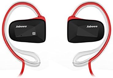 Jabees BSport Bluetooth V4.1 Sweatproof Waterproof Sports Stereo Headphones for Running Jogging with Free Pouch