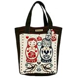 Loungefly Loungefly Nesting Dolls Tote (TAN)
