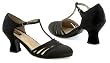 Ellie Shoes Women's 254-LUCILLE, 2.5" Heel Satin Dance Shoe
