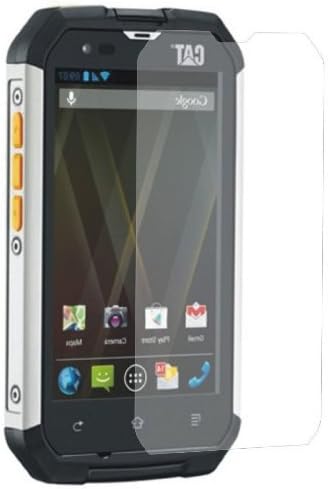 6 x Membrane Screen Protectors for Caterpillar Cat B15Q - Crystal Clear (Glossy), Retail Package, Installation Kit