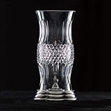 IMAGE OF Waterford Crystal Colleen Hurricane Lamp Antique Nickle