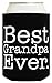 Best Grandpa Ever 2-Piece Hat Cap and Coolie Gift Set Bundle