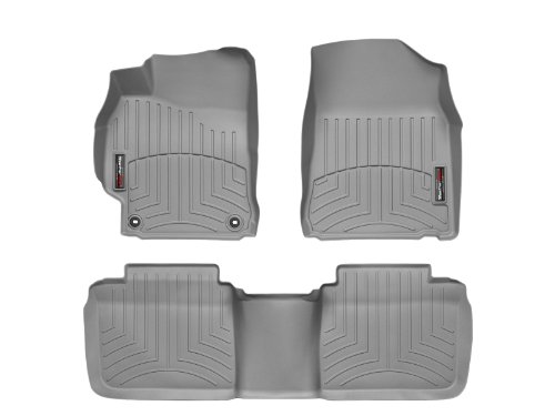 WeatherTech Custom Fit FloorLiner - Toyota Camry - 2012-2013 - 1st & 2nd Row Grey On Sale