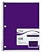 Mead Spiral Notebook, 1-Subject, 70-Count, Wide Ruled, Purple (05510)
