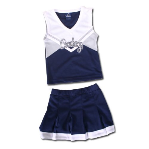 Dallas Cowboys Toddler Cheerleader Cheer Set