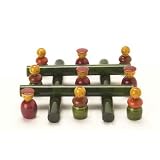 Tic-tac-toe Game - Sustainable Wood & Vegetable Dyes, Eco-friendly Non-toxic Game