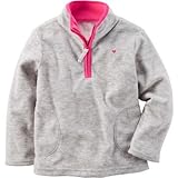 カーターズ Carter's/ ハーフジップフリースプルオーバー グレー アウターパーカー 24ヶ月【並行輸入】