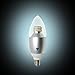 (3-Pack) 6-Watt LED Chandelier Bulb, 60-Watt Replacement, 580 Lumens, E12 Candelabra Base, 5000K Natural Daylight White, UL Listed
