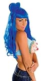 Rubie’s Costume Co Womens Secret Wishes Katy Perry Deluxe California Gurl Wig, Blue, One Size Picture