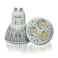 2013 New innovative technology! LED CREE Gu10 3X3W 9W DIMMABLE WARM White 3000K Gu10 lighting bulbs led lighting led downlight led light