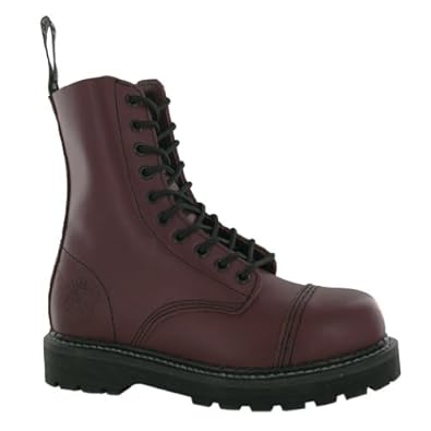 Günstige Grinders Stag Cherry Leather Mens Boots | redadfaf