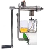ECO-WORTHY Heavy Duty Nut & Seeds Hand Operated Oil Screw Press Stainless Steel Expeller