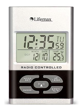 Lifemax Atomic World Travel Alarm Clock Picture