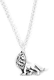 Pewter Narnia Aslan Pendant by Bob Siemon, 18"
