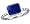Twisted Sterling Silver Stackable Ring with Medium East-West Octagon Genuine Gemstone-Lapis Lazuli-in full,half,quarter sizes from 3.5 to 12_3.5