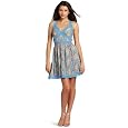 Betsey Johnson Women's X Cross Lace Trim Dress