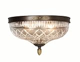Waterford Crystal Beaumont Sconce Double Arm - Oil Rubbed Bronze