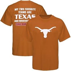 NCAA Texas Longhorns Burnt Orange Favorite Teams T-shirt