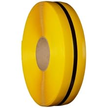 Mighty Line Nonabrasive Floor Marking Tape with Black Center