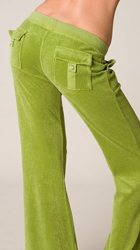 Juicy Couture Mint Tea Cargo Terry Pant
