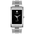 GUESS? Mens 95374G Stainless Steel Diamond Watch