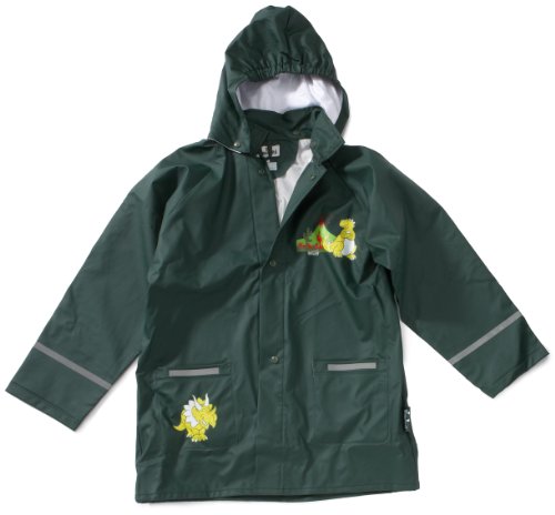 Playshoes Regen-Anzug Dino 408695 Jungen Regenmntel, Gr. 128 Grn (grn 29) Preisvergleich