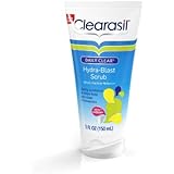 Clearasil Daily Clear Acne Face Wash and Hydra-Blast Oil-Free Face Scrub, 5 Fluid Ounce